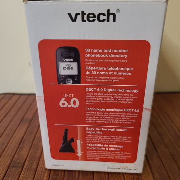 vtech Cordless Answering System Digital Answering Machine CS6224-11 - Picture 9 of 10